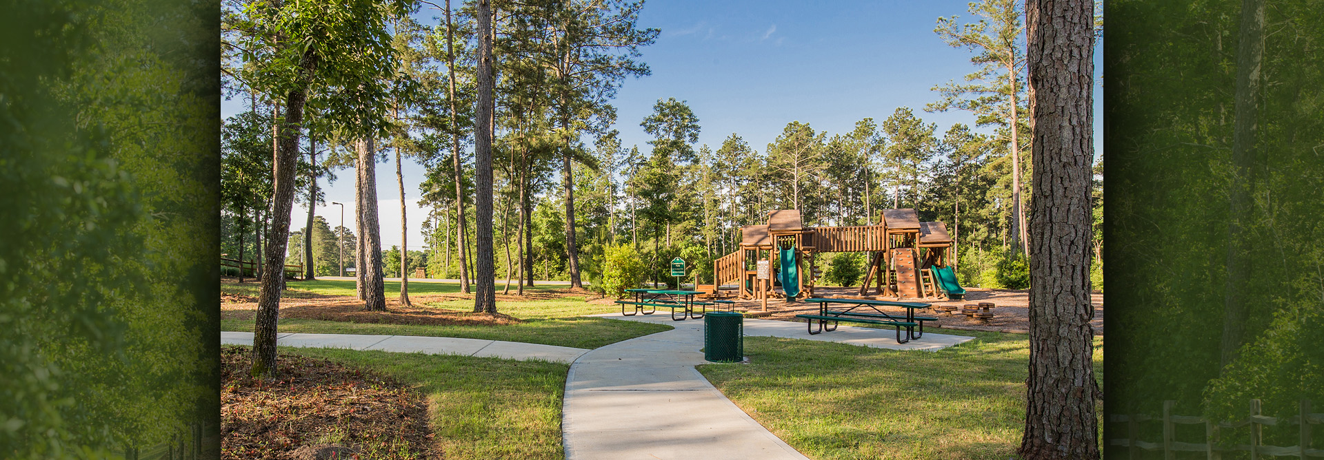 Rustic-Themed Playground